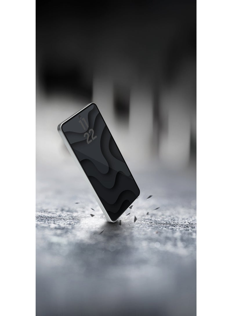 ليفيلو واقي شاشة UltraVision للخصوصية 9H شفاف مضاد للانعكاس مع طلاء مضاد لبصمات الأصابع، طلاء أوليوفوبك، حماية محسّنة للحواف، تغطية كاملة، لهاتف Samsung S26 Plus – أسود - Image 4